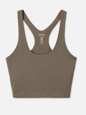 Mate Organic Stretch Racer Tank - L